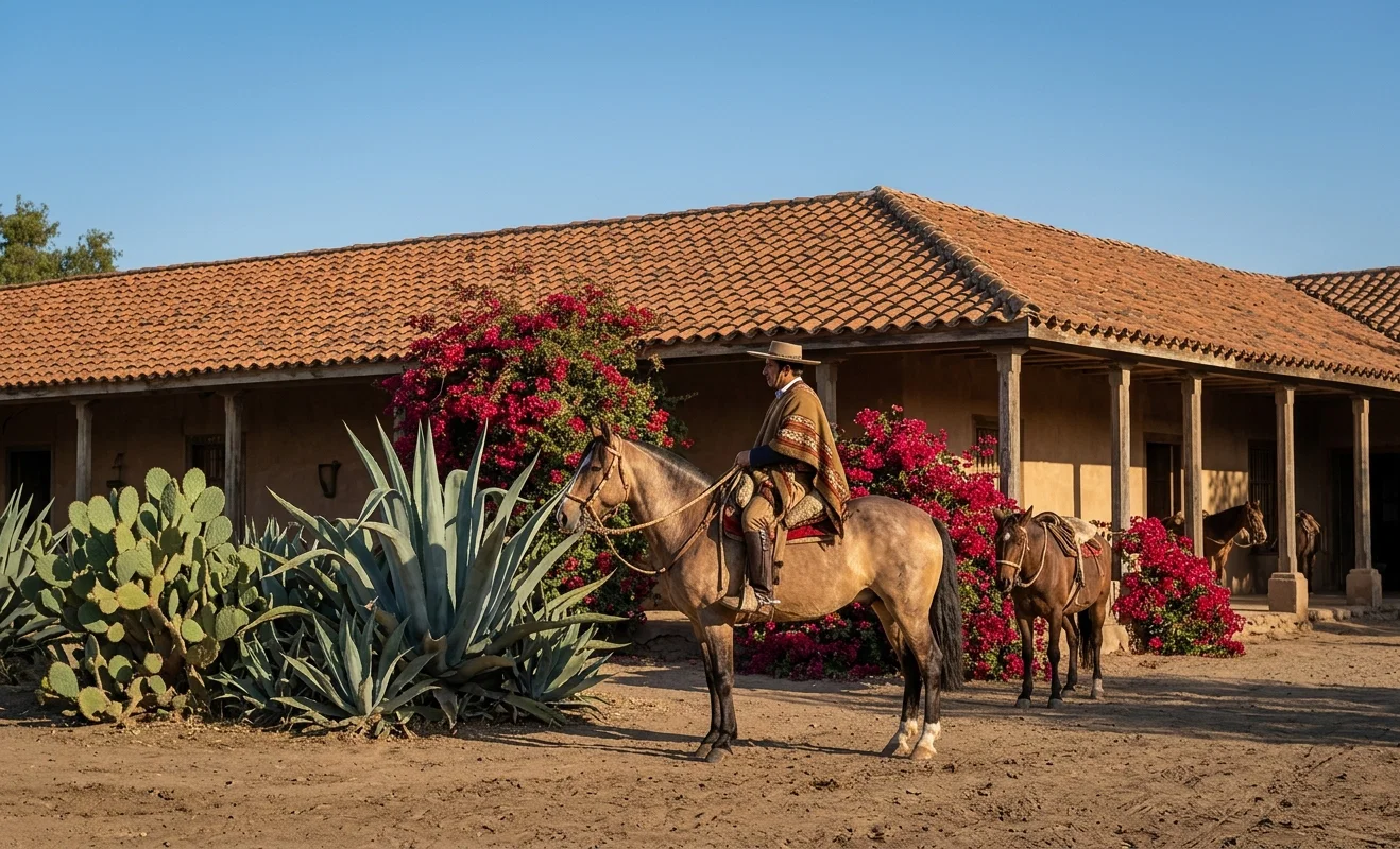 A CHILIAN FARMHOUSE