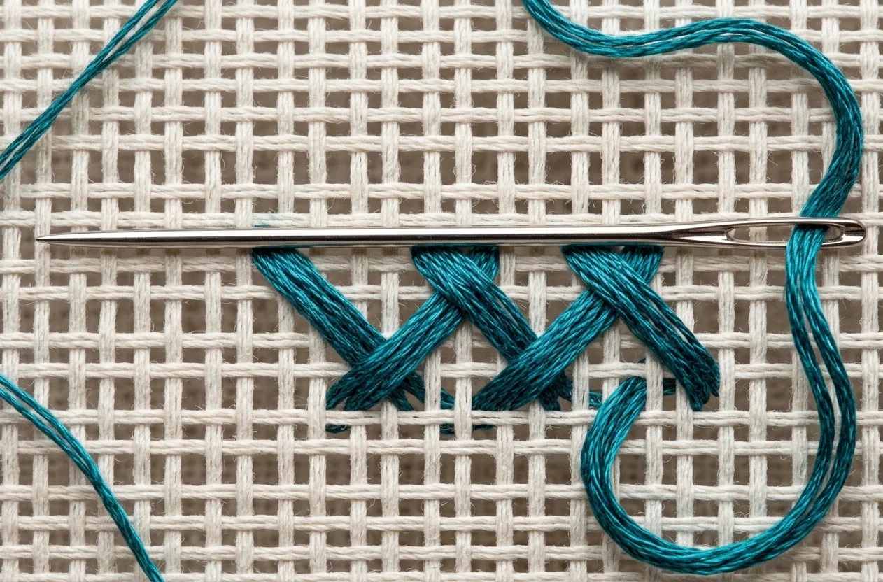 CROSS-STITCHING