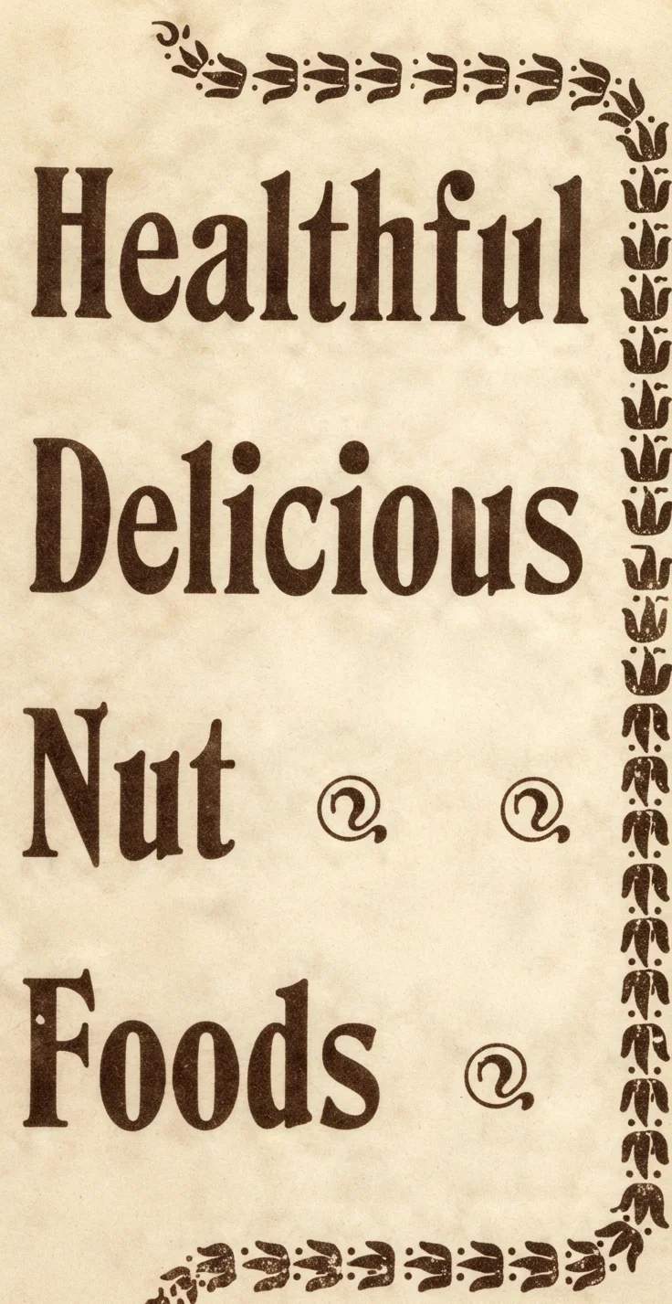 Healthful Delicious Nut Foods