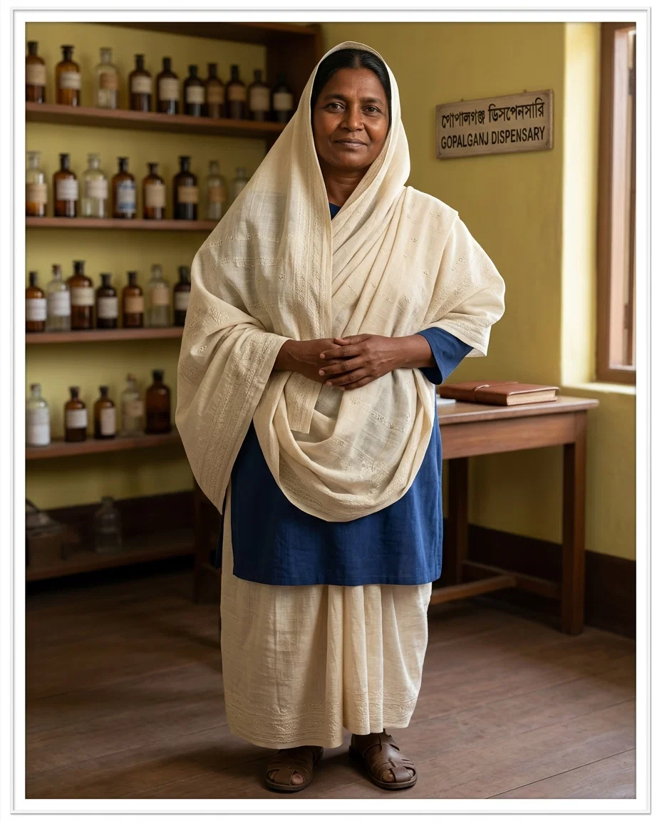 A Bengali (India) dispensary worker; but her plea is: "I want to preach the gospel to my own people in some new place."