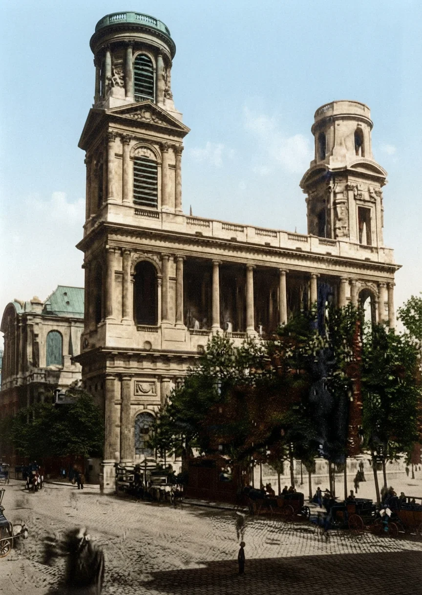 The Church of Saint Sulpice, Paris.