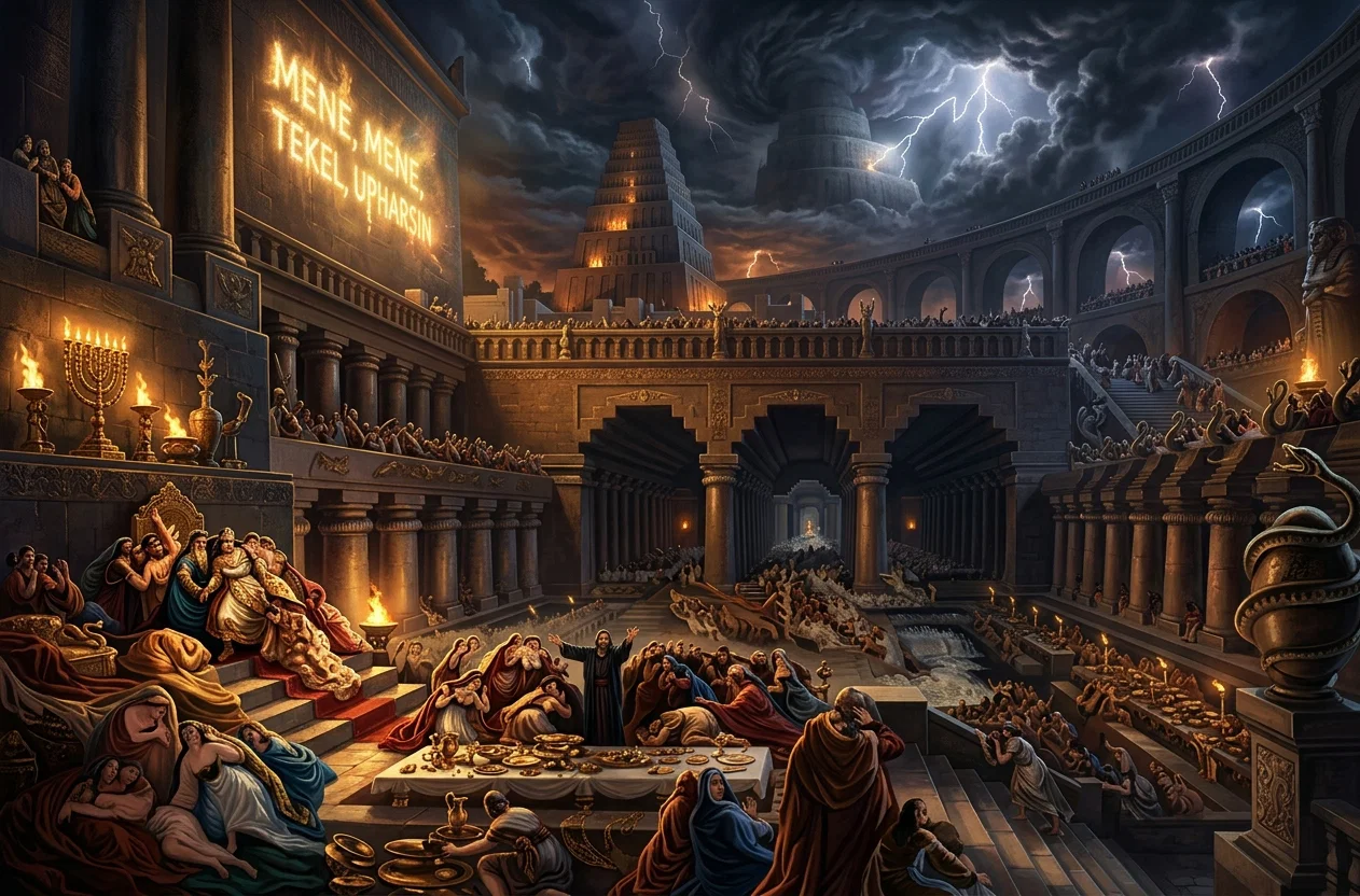 Belshazzar’s Feast. J. Martin.