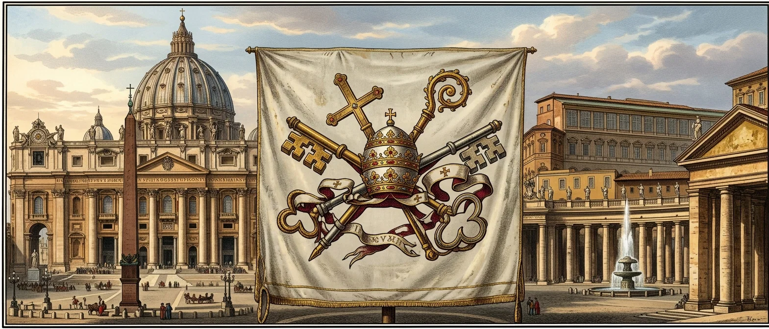 THE PAPAL COAT OF ARMS