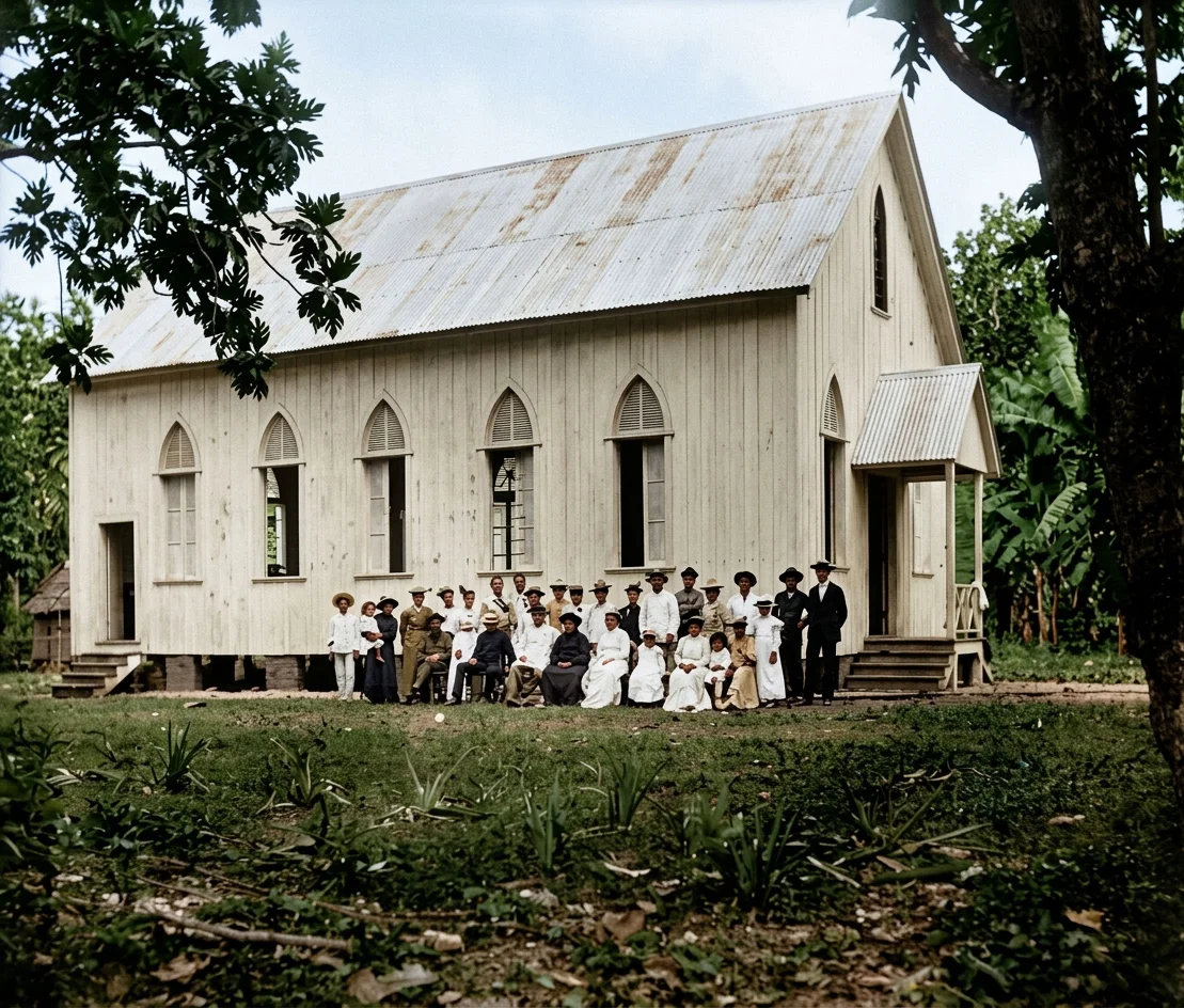 Seventh-day Adventist Church in Papeete, Tahiti.