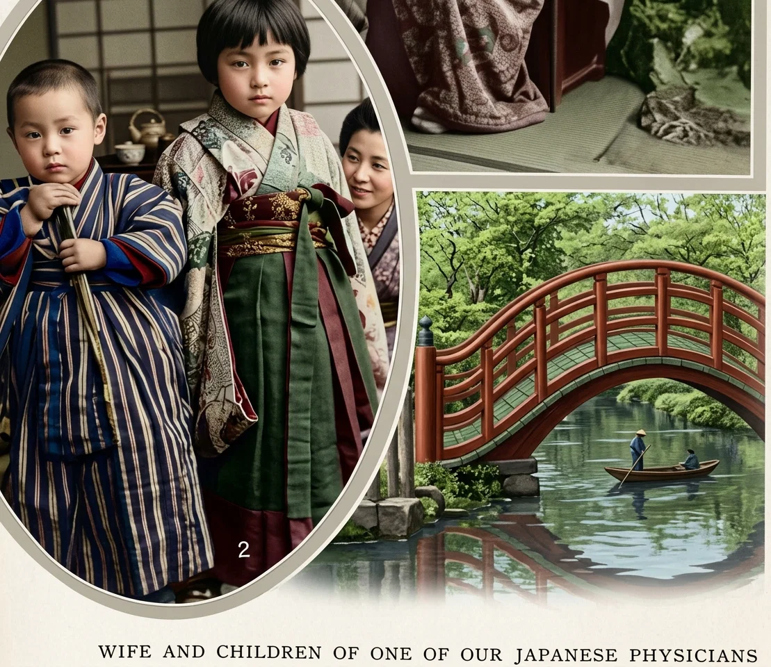 WIFE AND CHILDREN OF ONE OF OUR JAPANESE PHYSICIANS