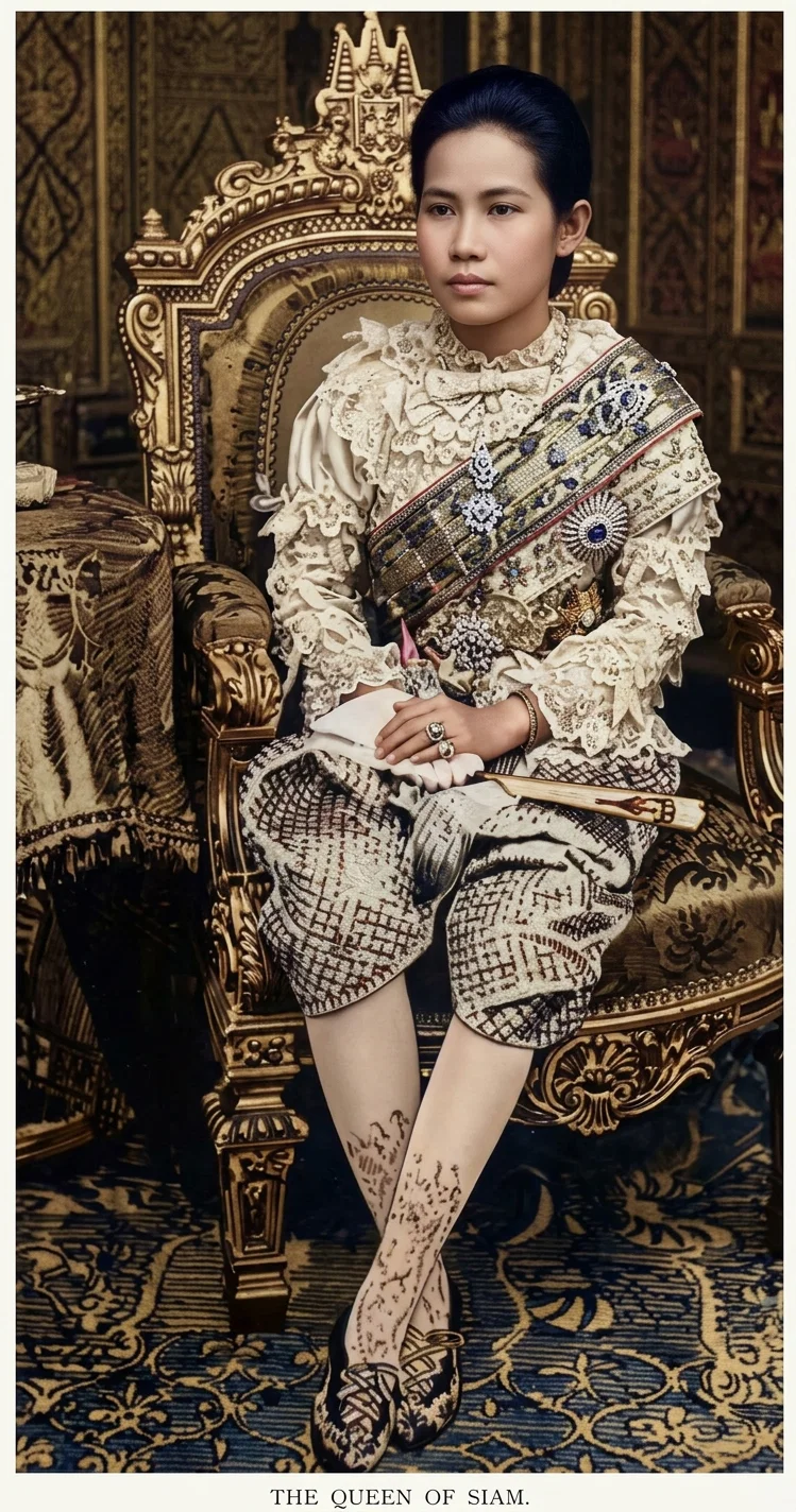 THE QUEEN OF SIAM.