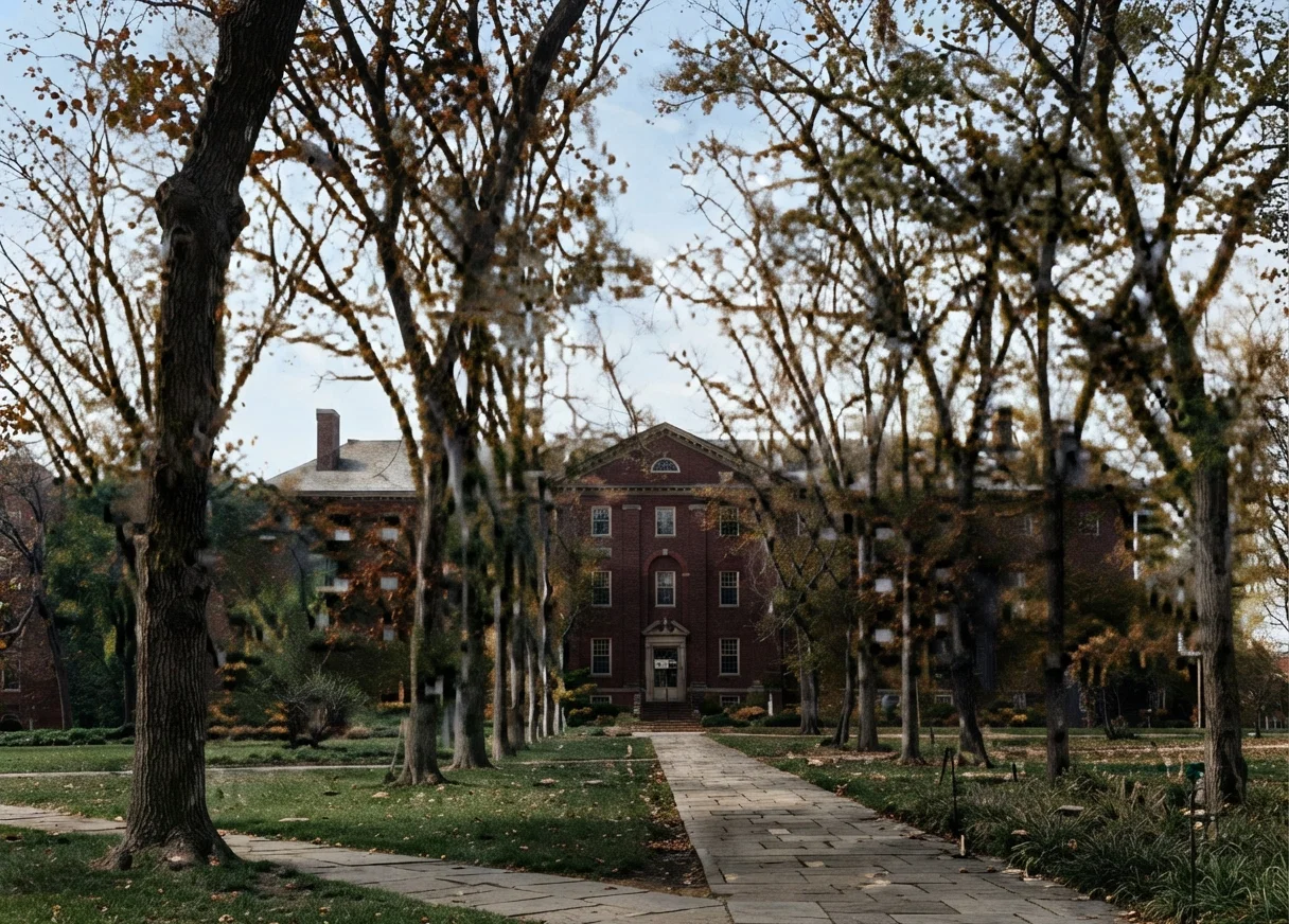 North College, East Front.