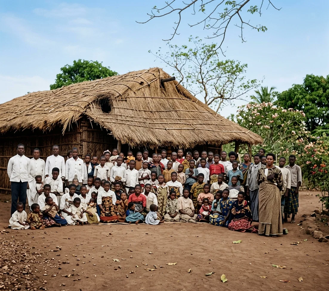 THE SCHOOL AT THE MALAMULO MISSION