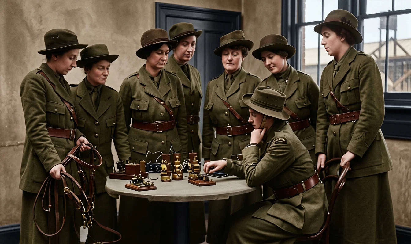 WOMEN VOLUNTEERS FOR THE BRITISH ARMY