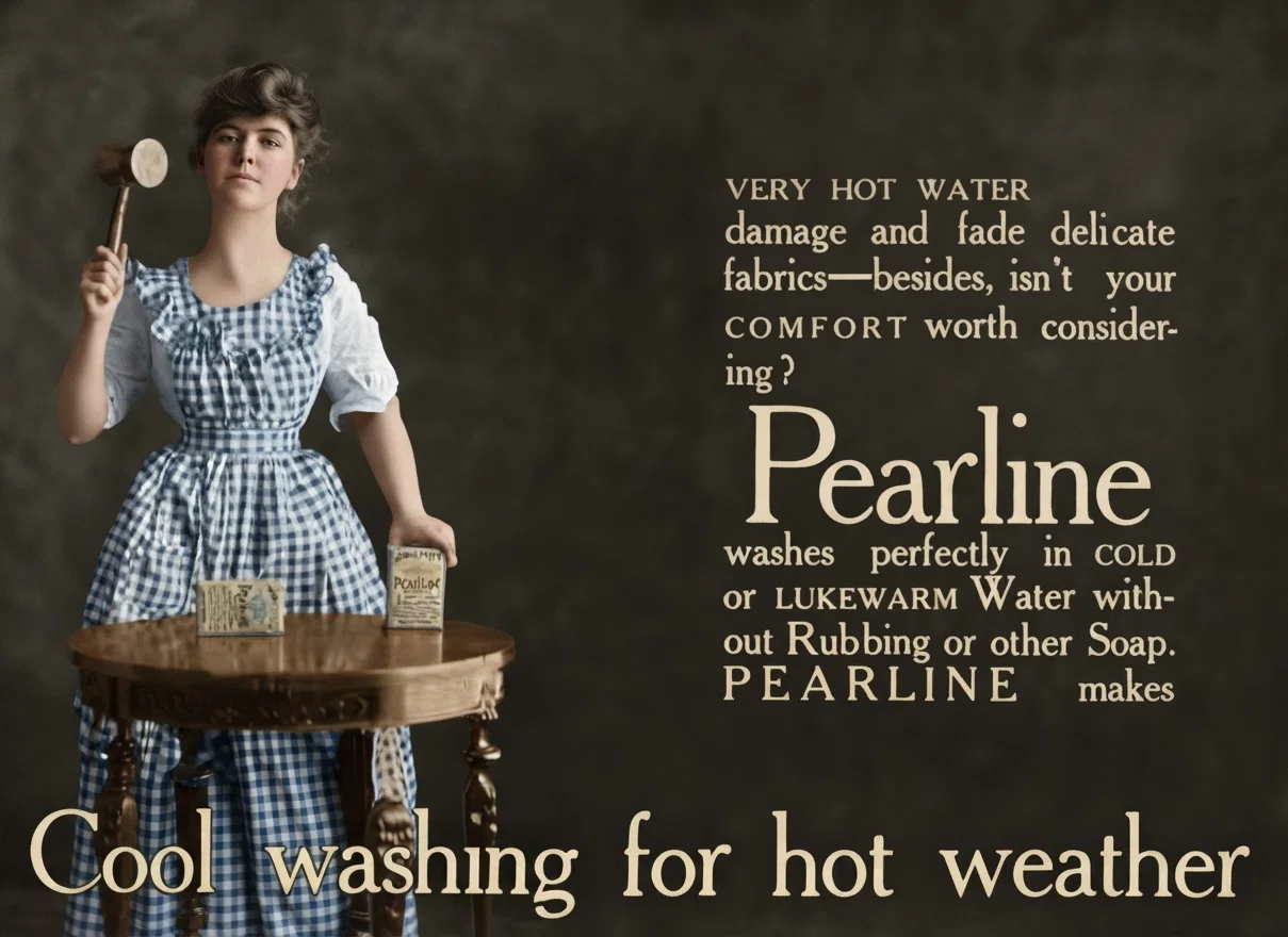 Cool washing for hot weather