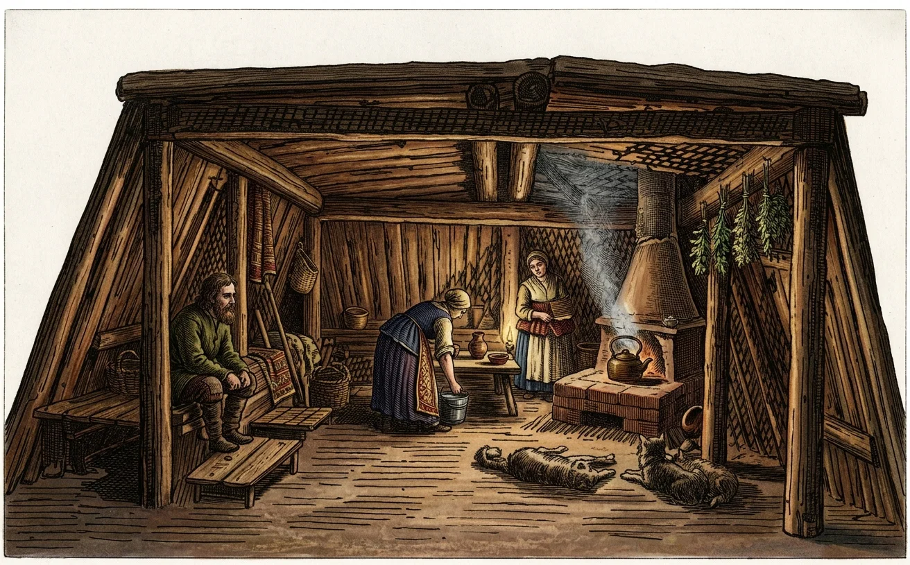 Exile’s Hut—Within.