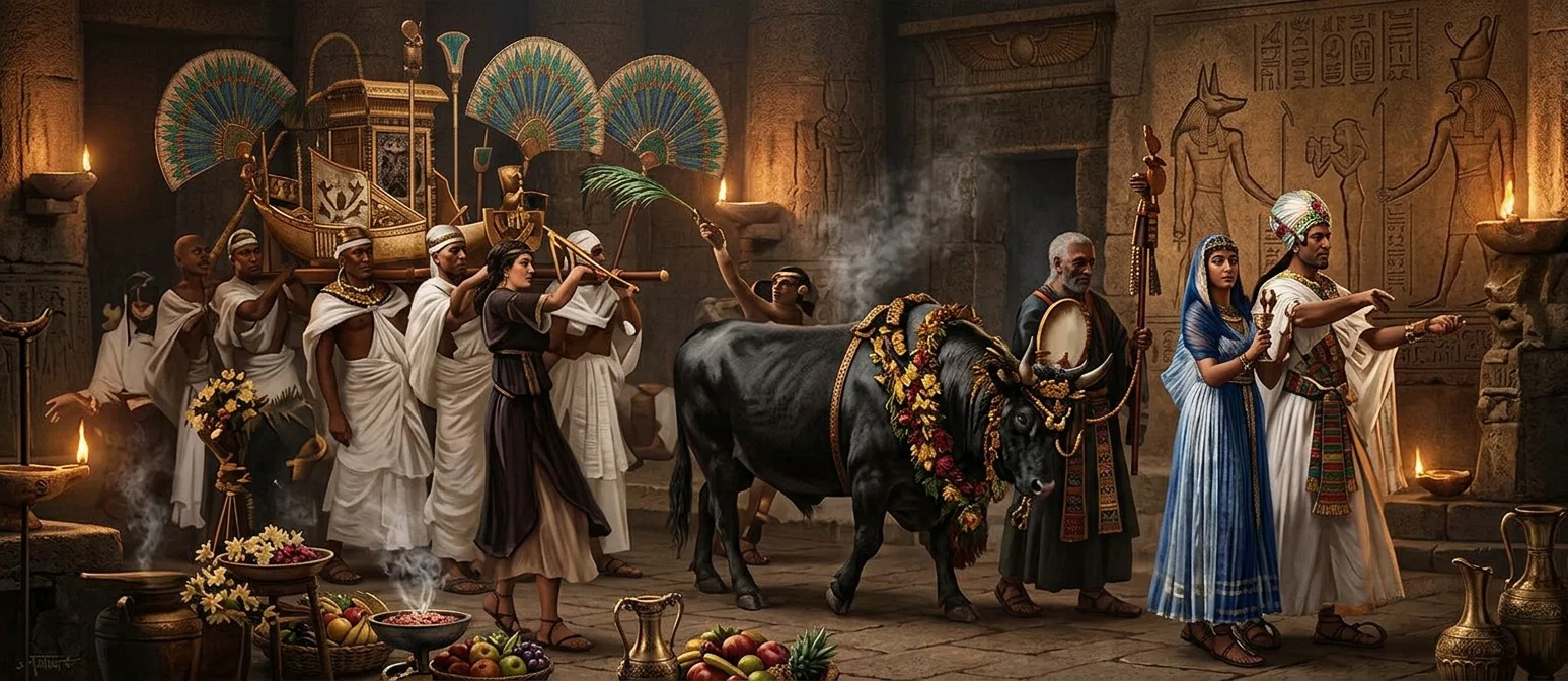 THE MYSTERIES OF HEATHEN WORSHIP ARE REPLACED IN SECRET ORDERS BY BEAUTIFUL RITUAL.