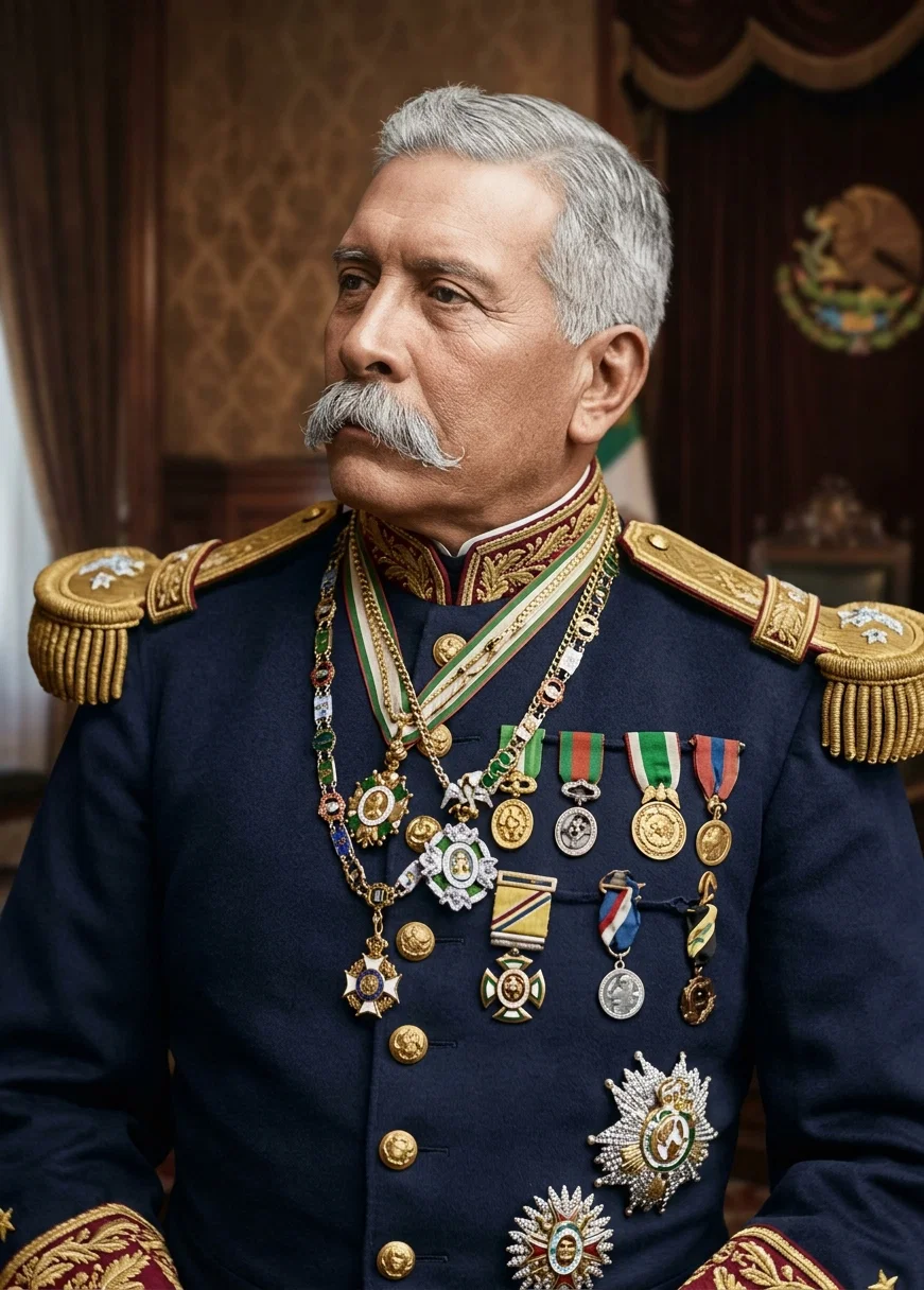 Porfirio Diaz, President of Mexico.