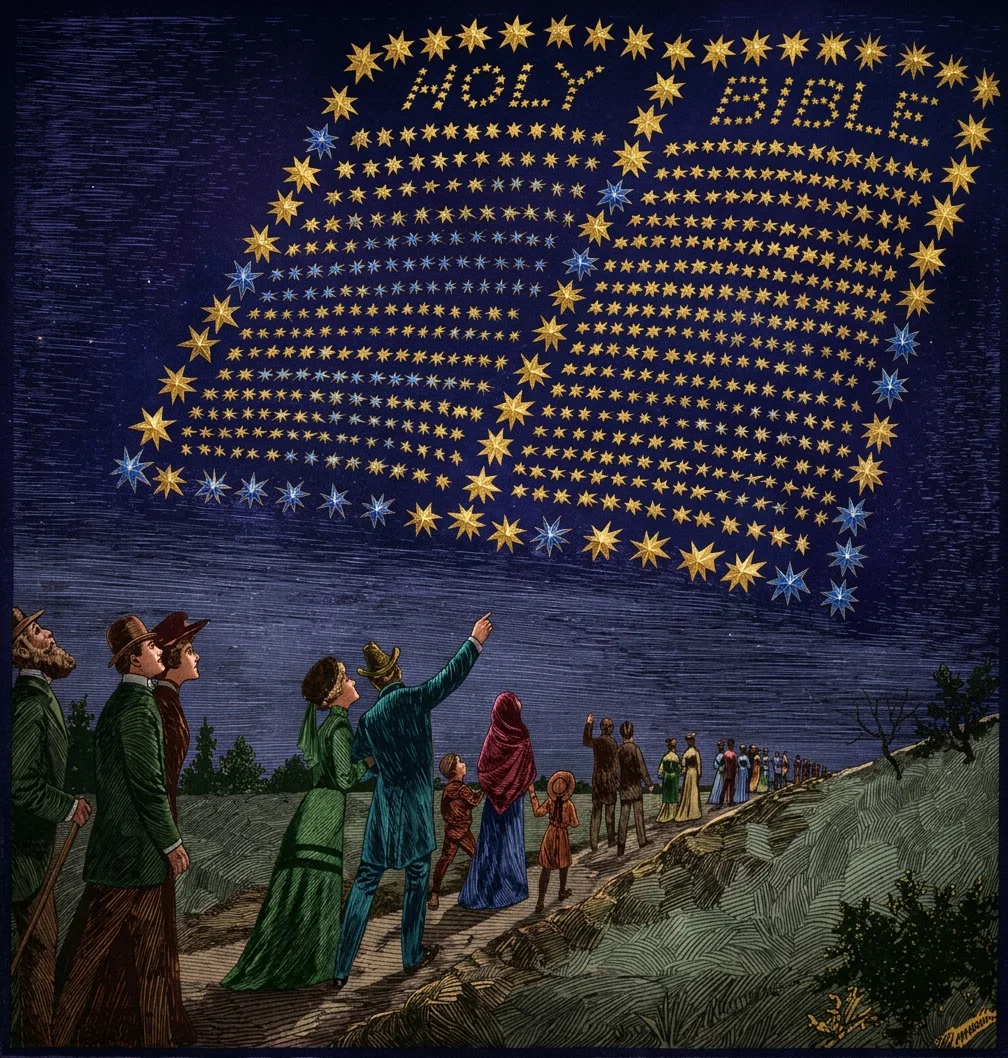 “... THIS BOOK OF STARS LIGHTS TO ETERNAL BLISS.”—George Herbert.