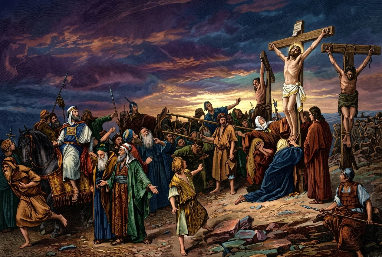 “Since then the children are sharers in flesh and blood, He also Himself in like manner partook of the same; that through death He might bring to nought him that had the power of death, that is, the devil.” Heb. 2:14.