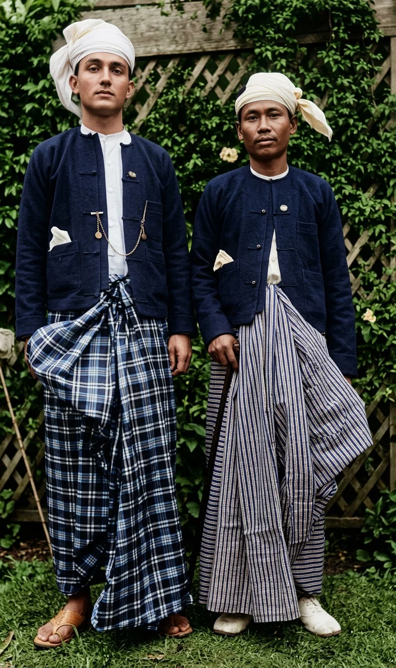 COSTUME OF WELL-TO-DO BURMANS