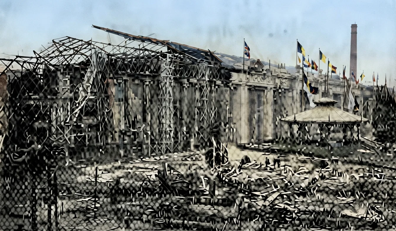 RUINS OF FRENCH PALACE