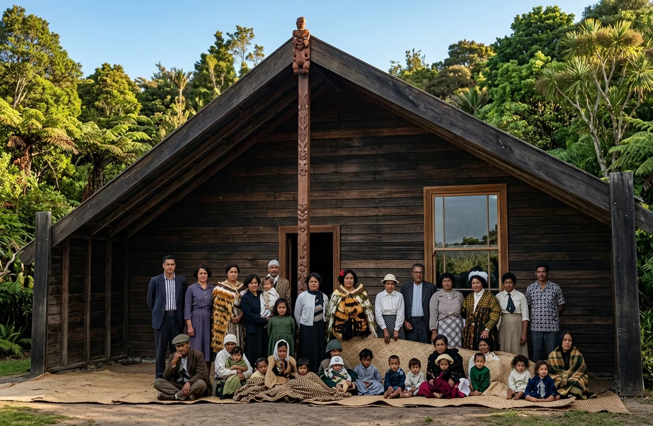 A GROUP OF SABBATH-KEEPING MAORIS IN NEW ZEALAND