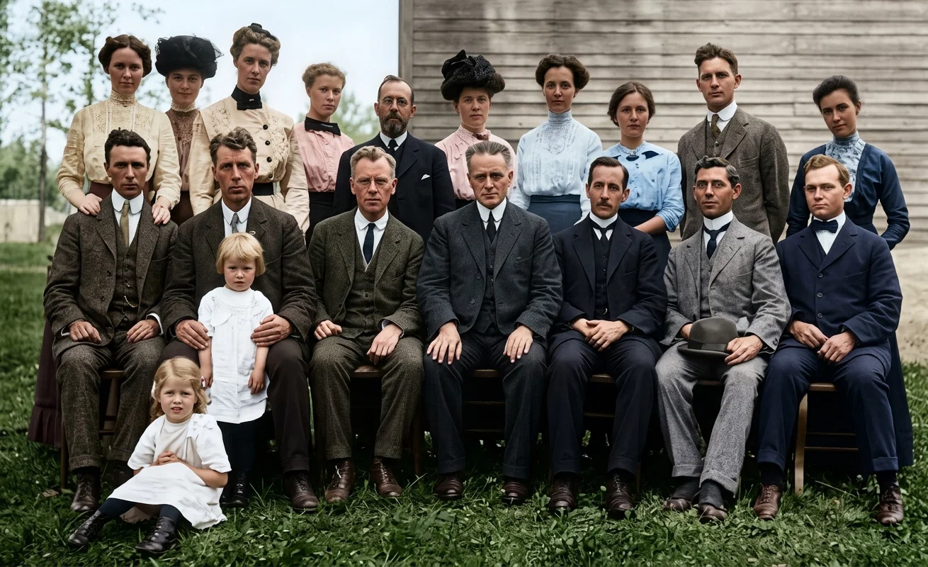 Delegates and visitors to the Seventh-day Adventist General Conference from the Asiatic Division
