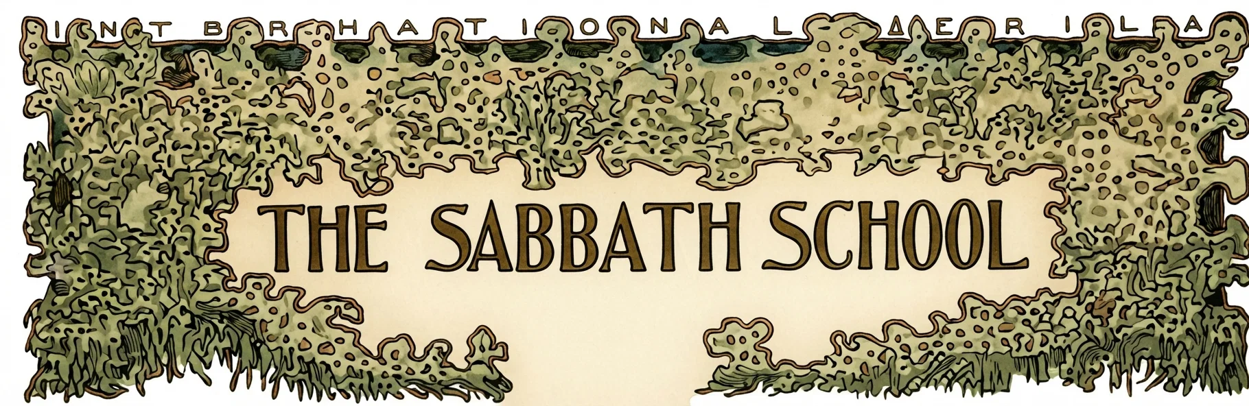 THE SABBATH SCHOOL