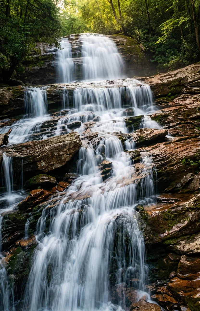 From "The Four Track News" MADCAP FALLS IN NORTH CAROLINA