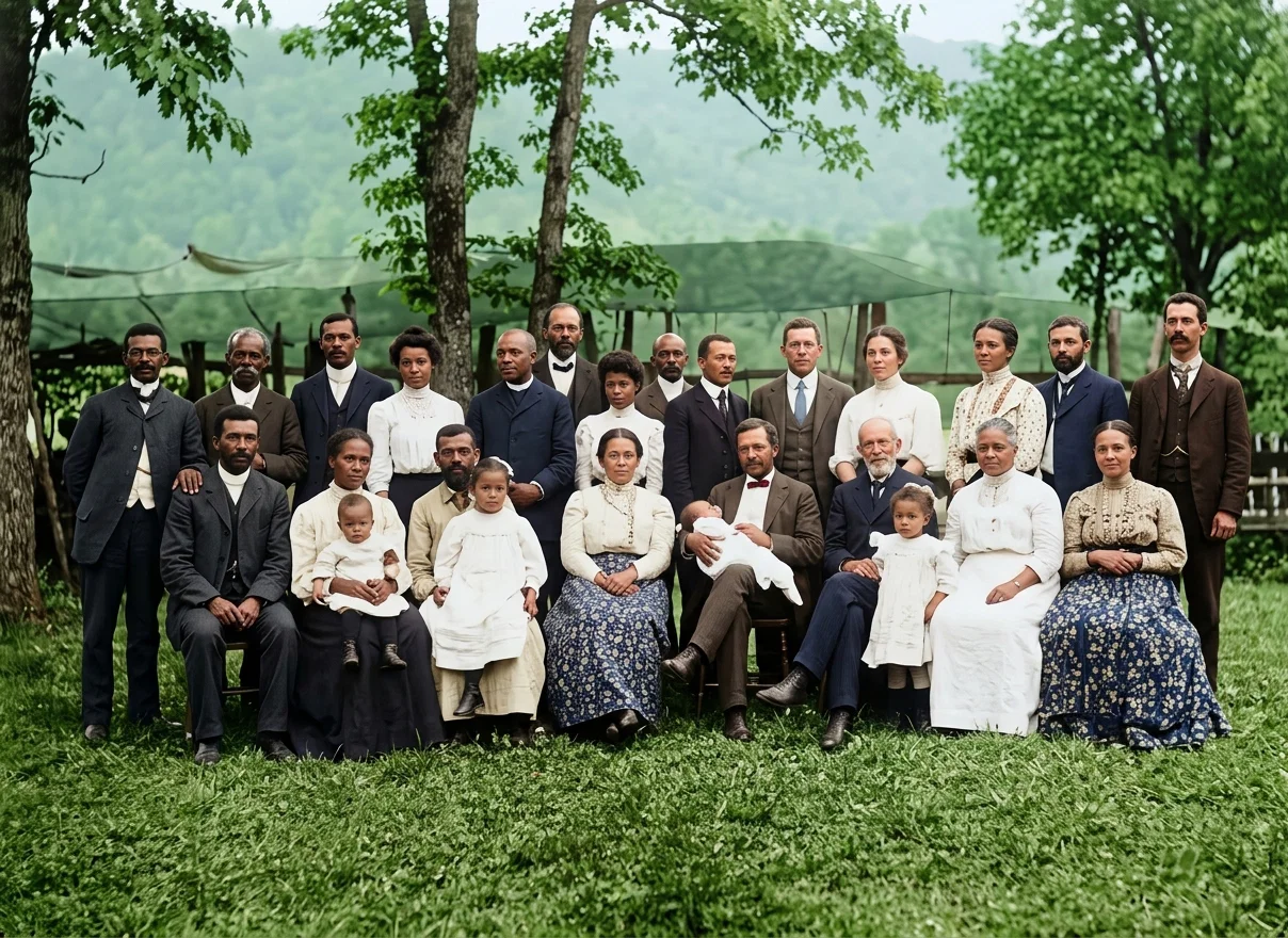 GROUP OF WEST INDIAN MISSIONARIES