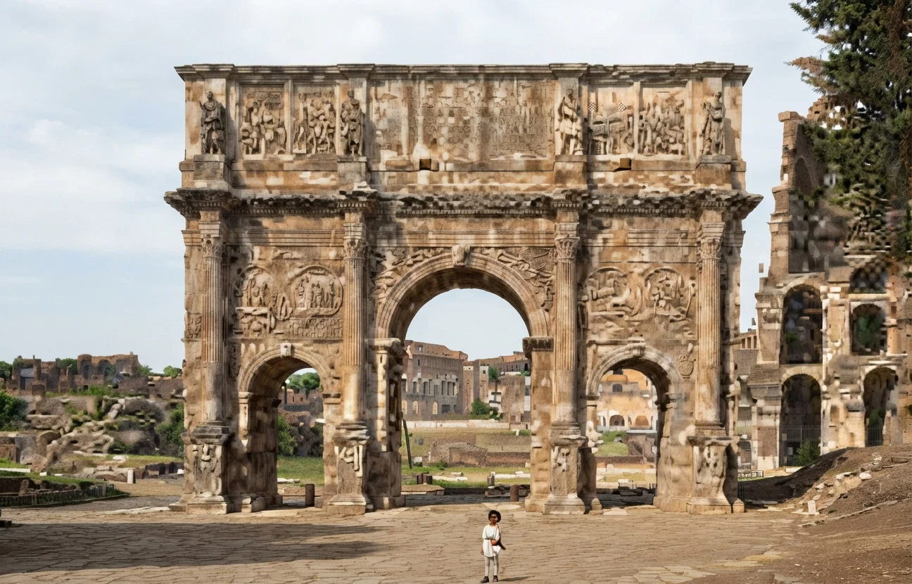 The Arch of Constantine.