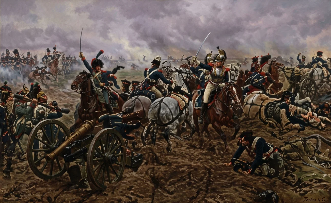 AT HISTORIC WATERLOO — 1815
