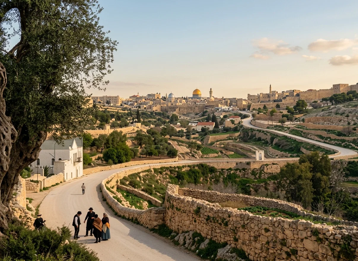 A View of Modern Jerusalem