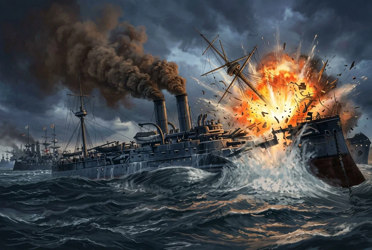 “Navies will go down, and human lives will be sacrificed by the millions.”