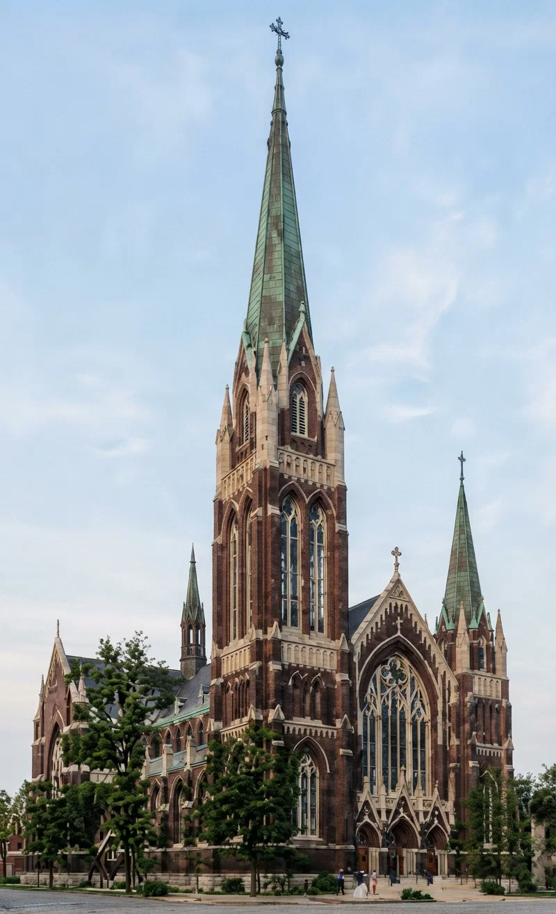St. Michael's Church, Chicago, Ill., where some of the meetings were held.