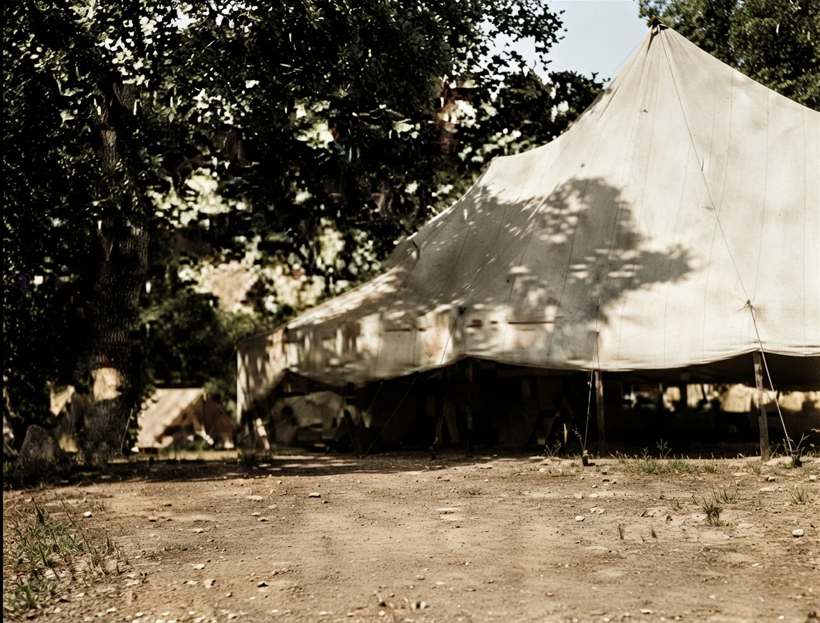 A Corner of the Cloverdale Camp-ground.