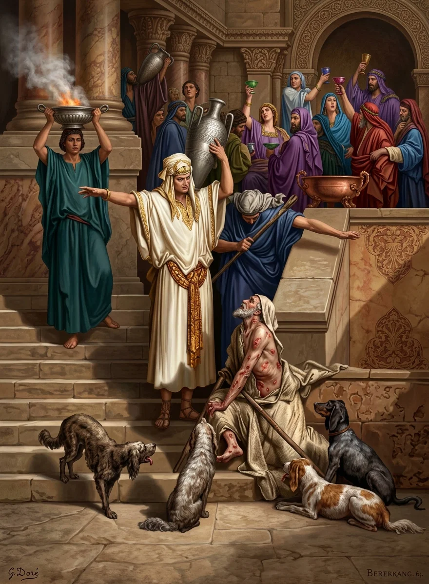 “He was selfishly indifferent to the needs of his suffering brother.”