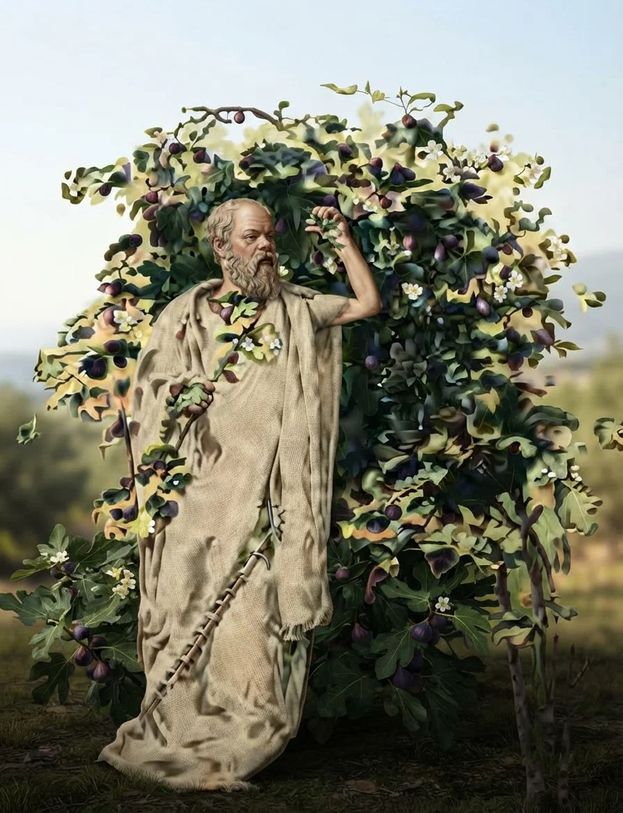 Socrates knew well enough how to plant fig orchards.