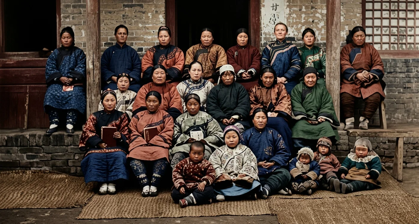 NATIVE CHRISTIAN WOMEN ATTENDING A CONFERENCE