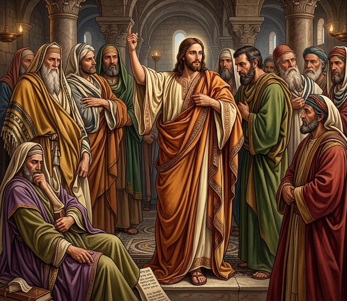 CHRIST TEACHING IN THE TEMPLE