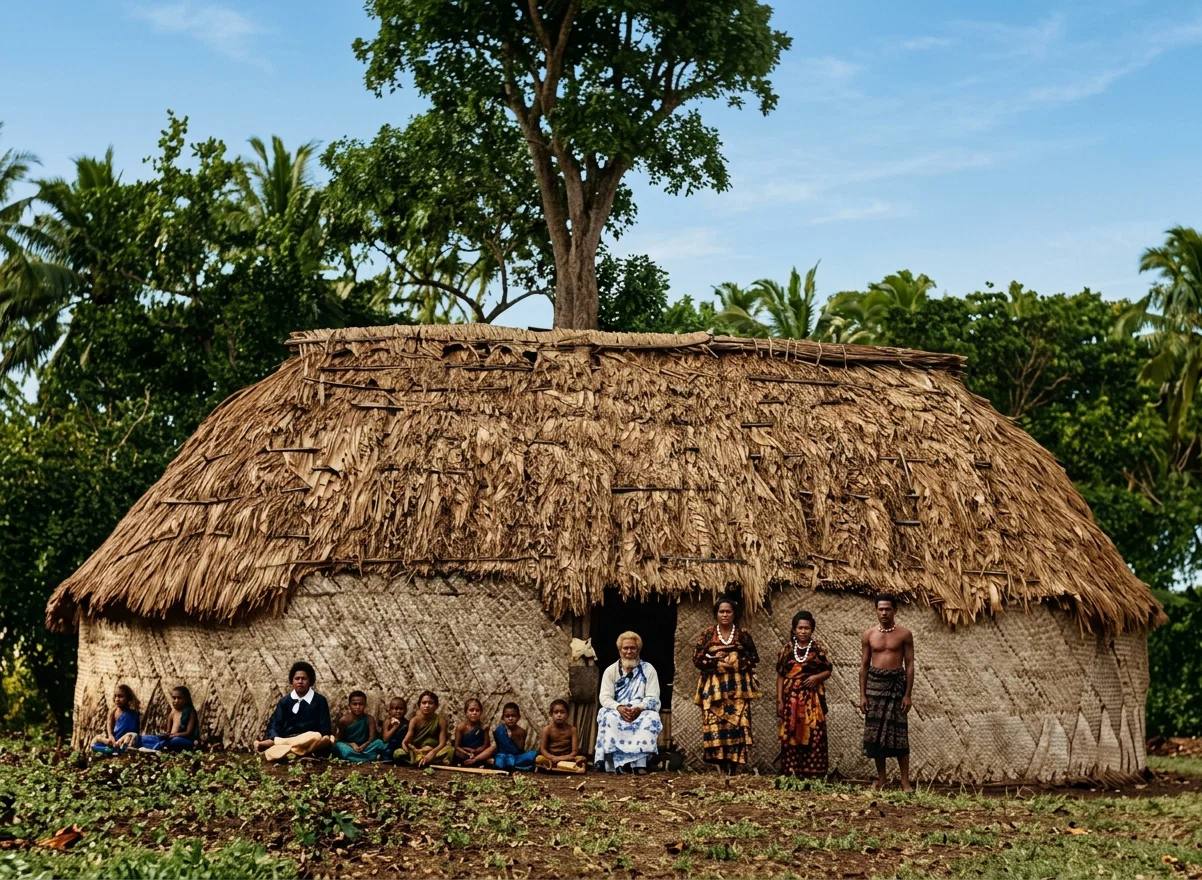 NATIVE HOUSE, TONGA