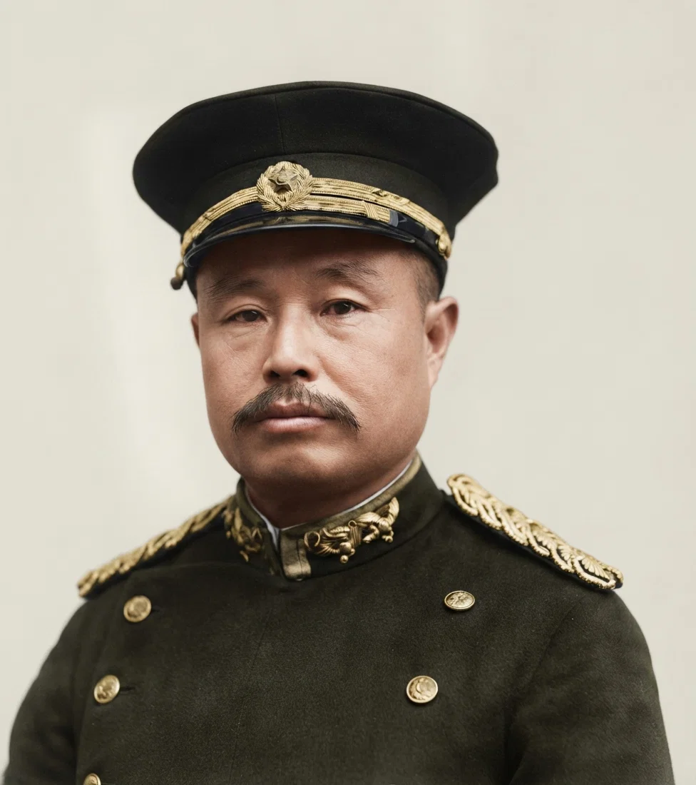 General Li Yuan Hung, commander-in-chief of the revolutionary army, and leader of the republican party in the absence of Sun Yat Sen