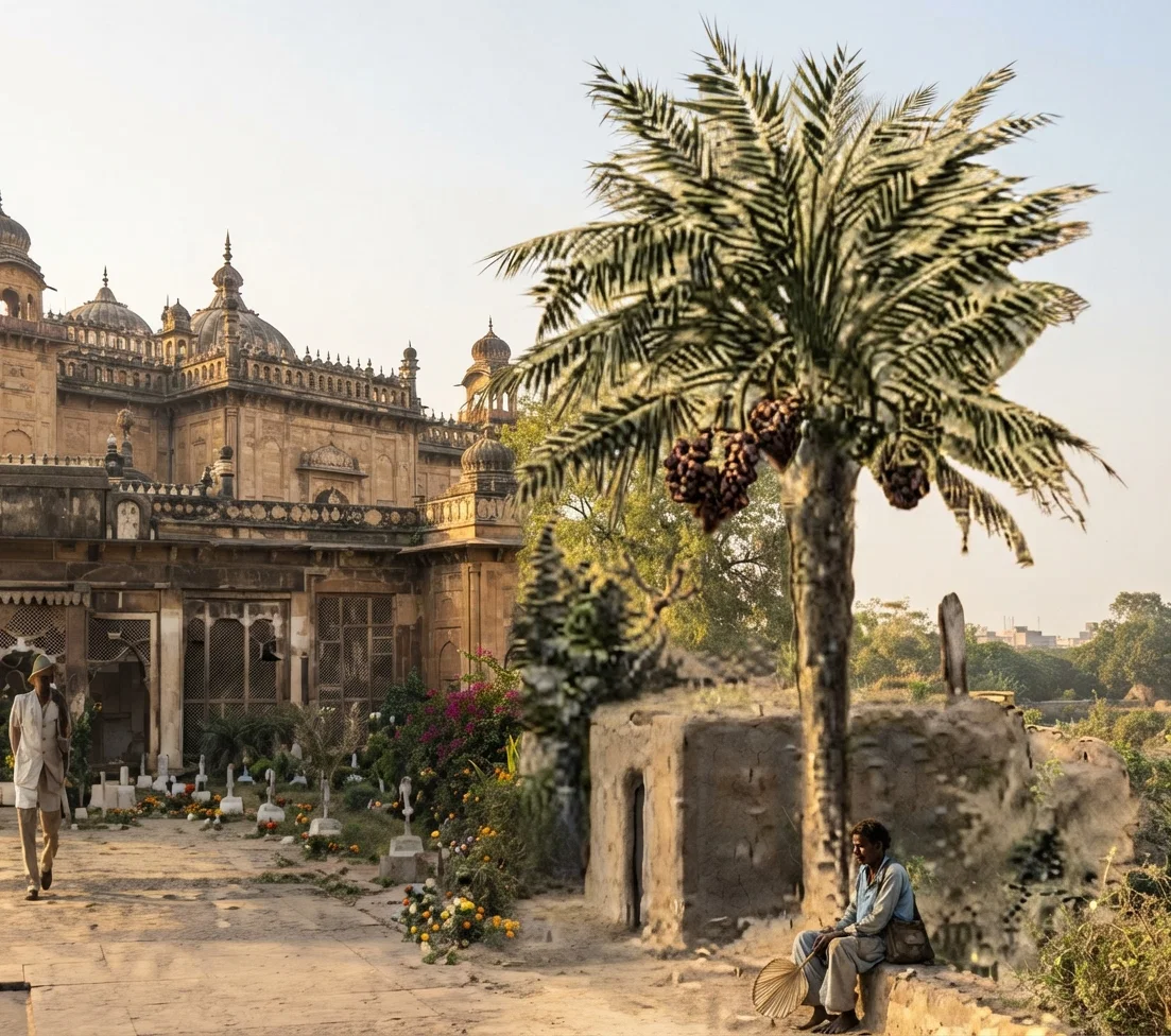 POST-OFFICE AT LUCKNOW, INDIA