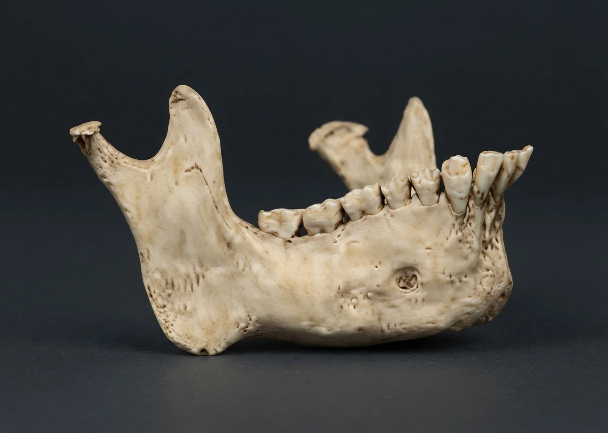 Effect on front teeth of continuous abnormal pressure, as of thumb-sucking, or “biting down”