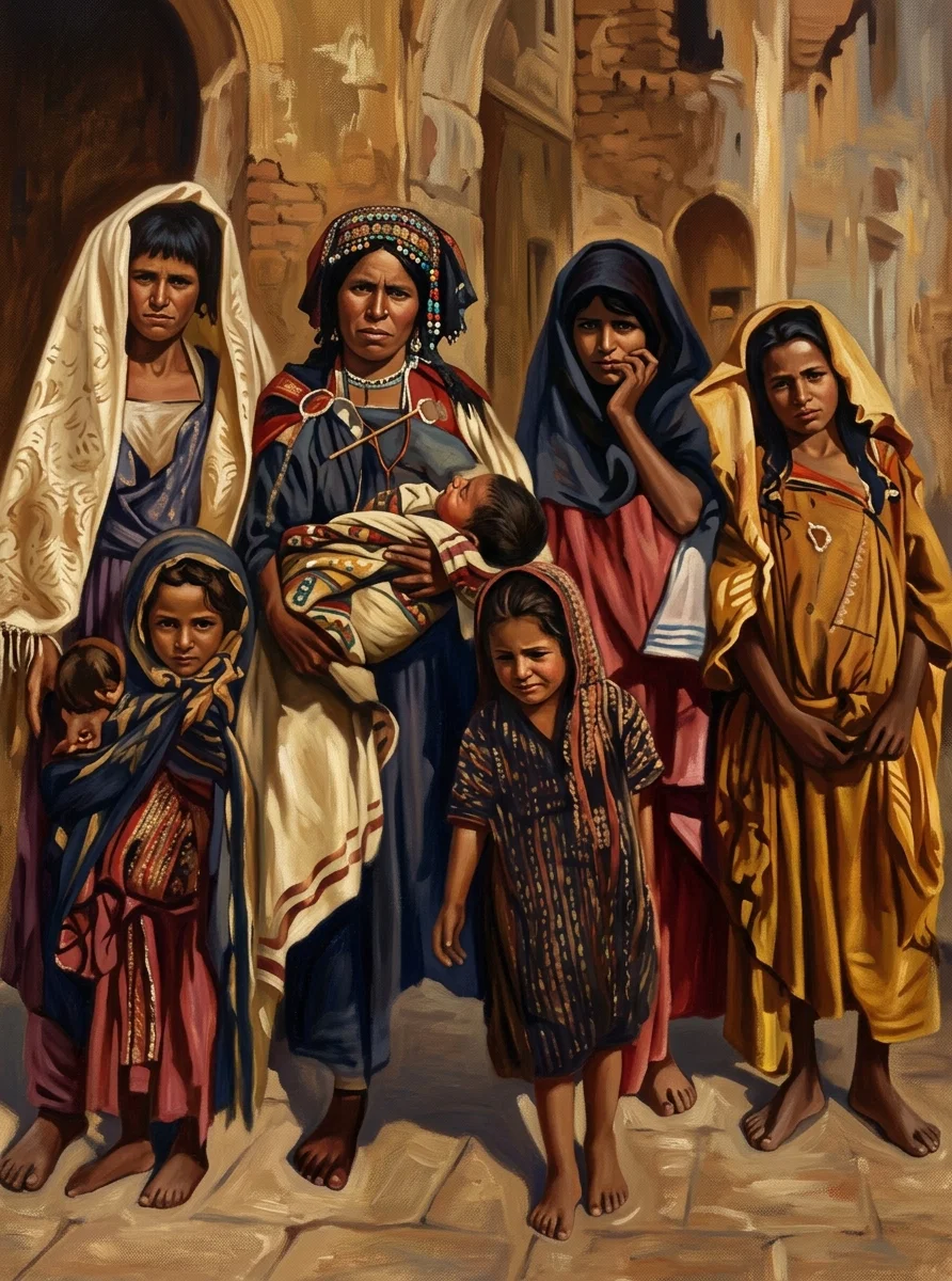 MOHAMMEDAN WOMEN AND CHILDREN