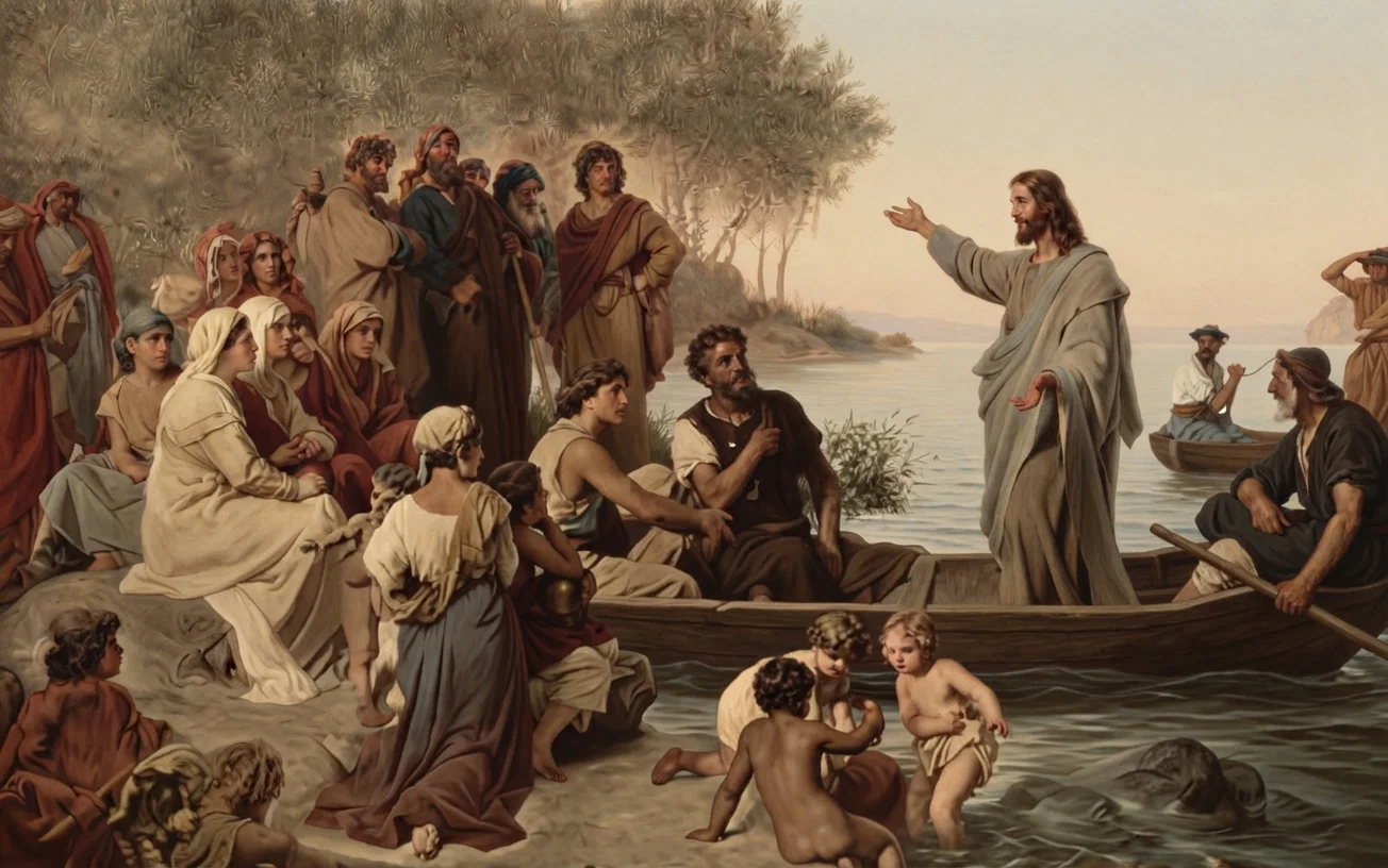 "Never man spake like this man." "He taught them as one having authority." "And they were astonished at His teaching; for His word was with power."