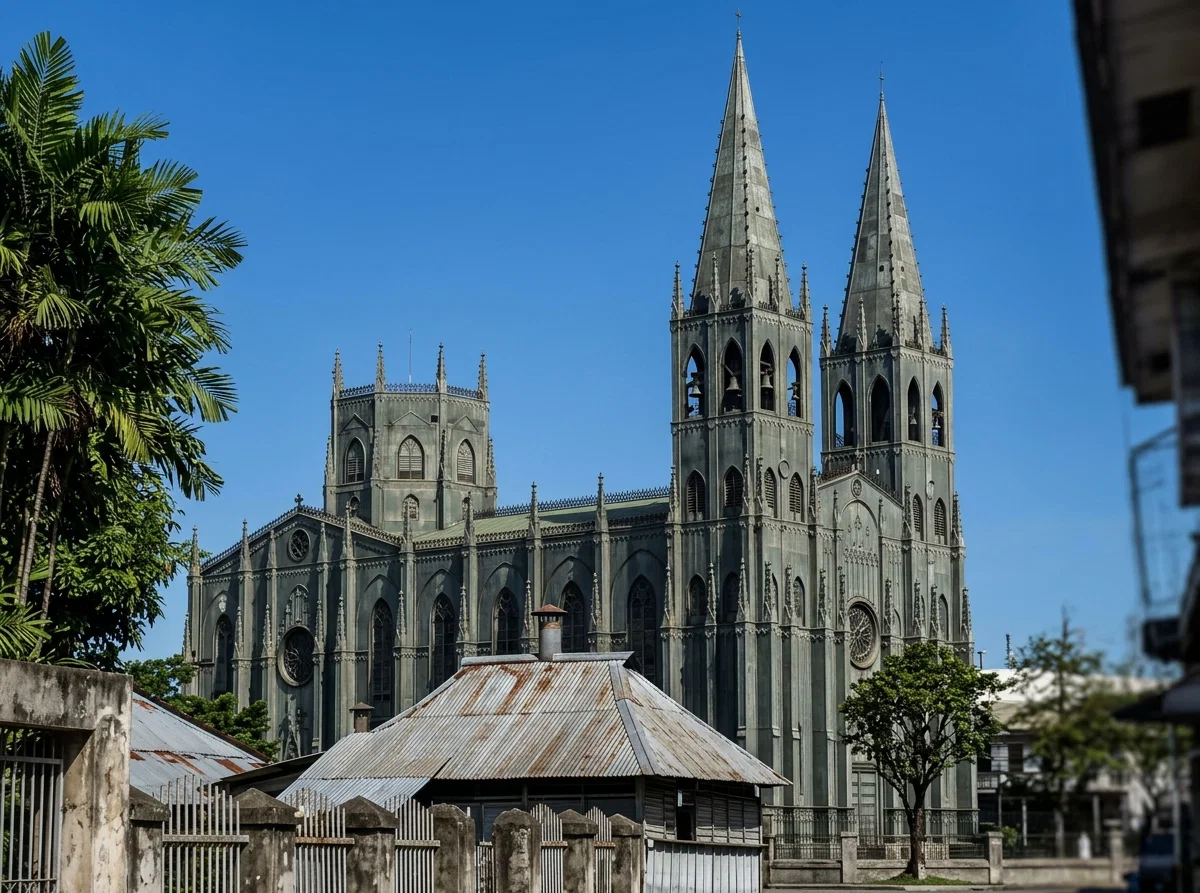 San Sebastian Church, Manila, P. I.