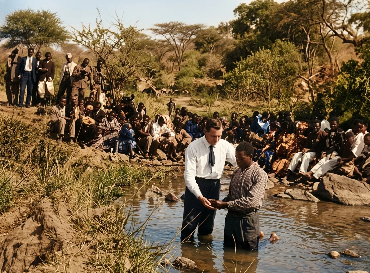 THE BAPTISM AT SOMABULA
