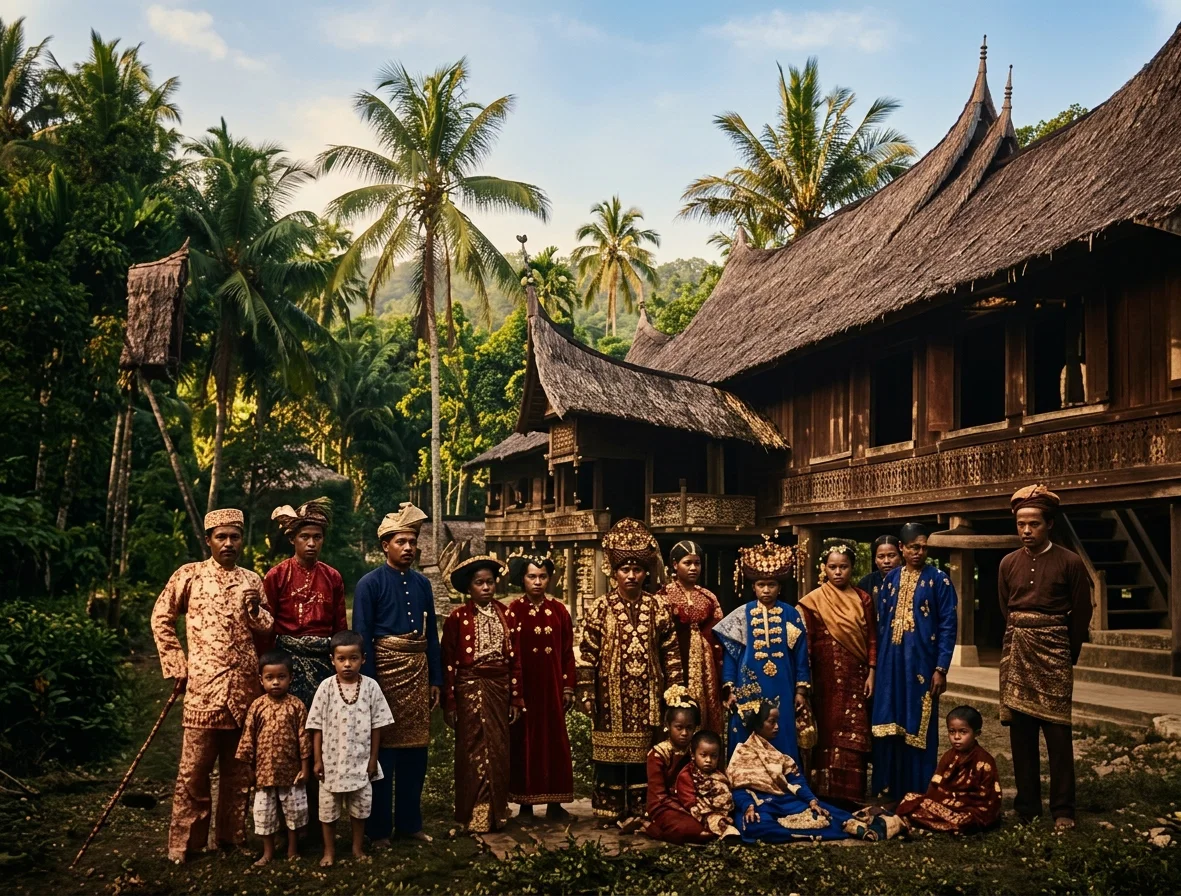 A GROUP OF MALAYS