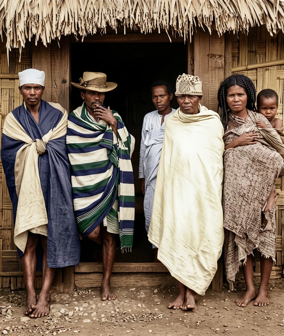 A GROUP OF MALAGASY