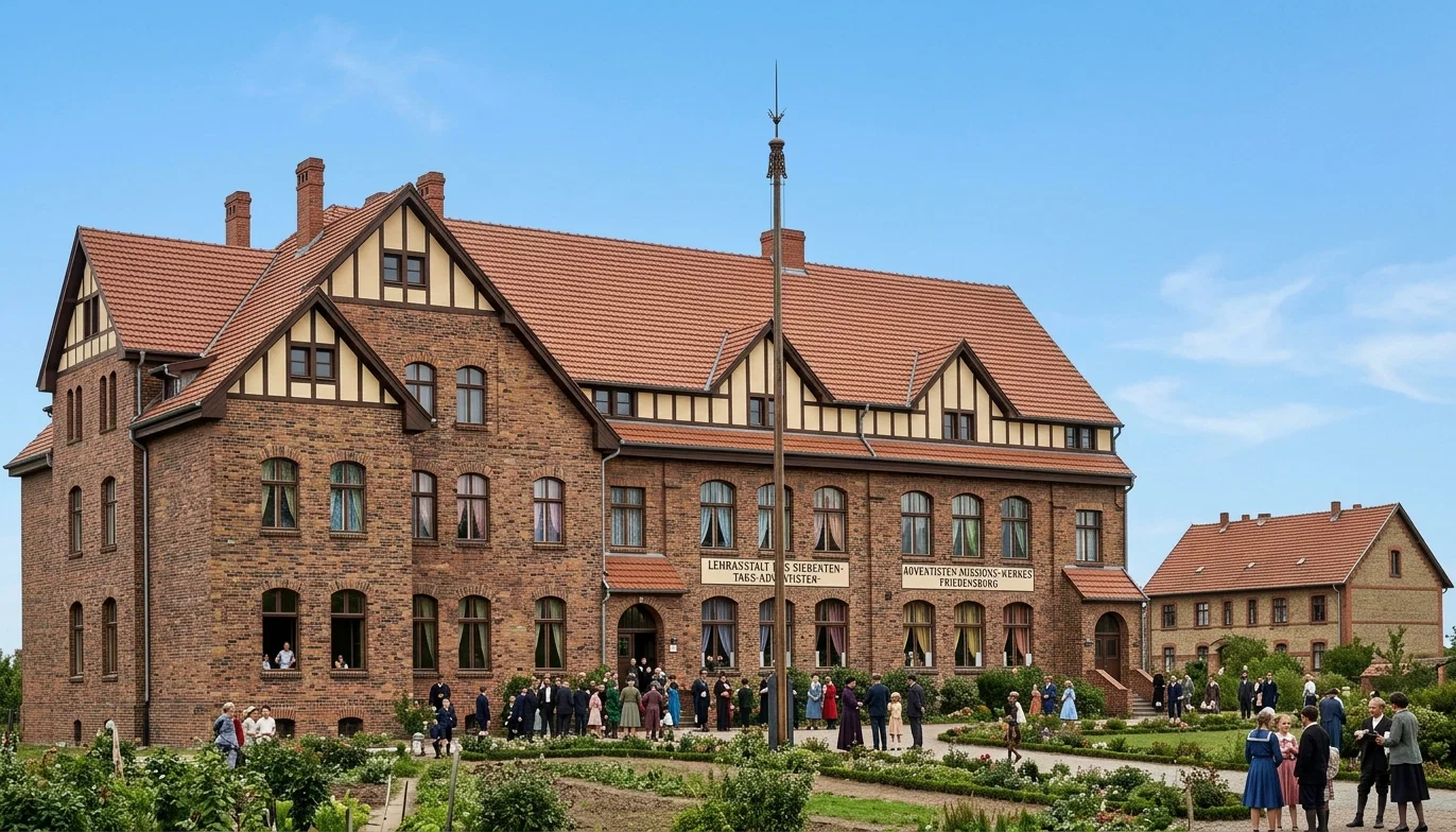 NEW SCHOOL BUILDING, FRIEDENSAU, GERMANY