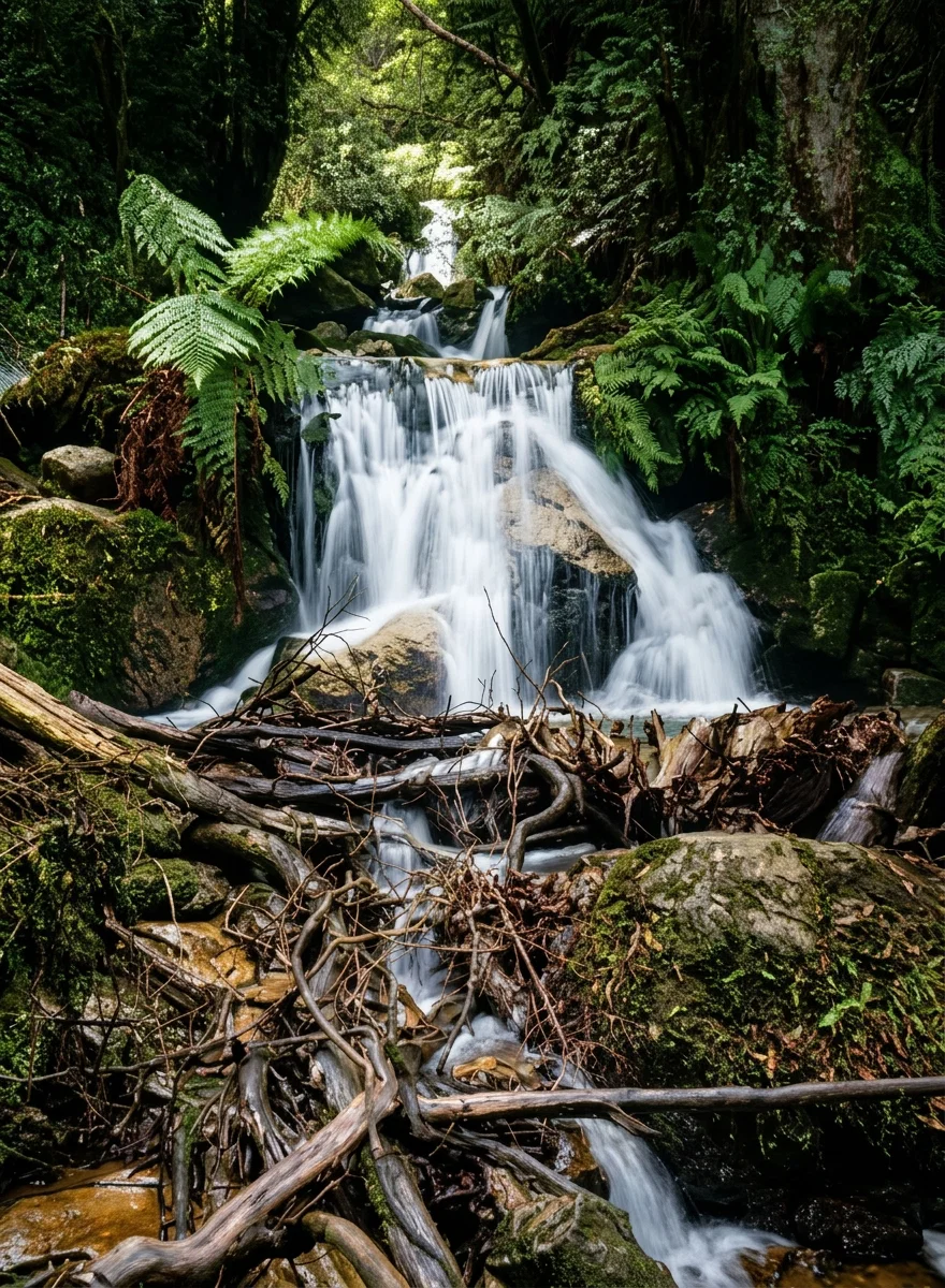 ROCKY CREEK, WARBURTON, VICTORIA, AUSTRALIA
(This stream will furnish water power for the new printing plant to be erected for the publishing work in Australia. See page 6.)