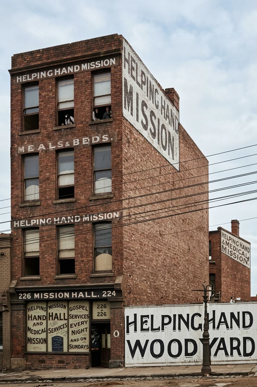 HELPING HAND MISSION IN MELBOURNE.