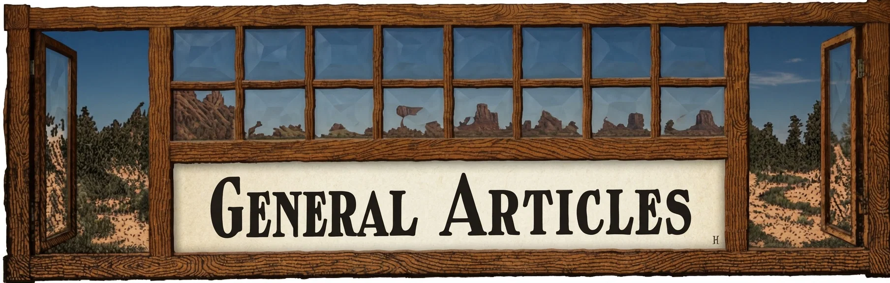 GENERAL ARTICLES